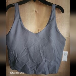 Light Support Powersoft Rib Longline Long Line Sporrs Bra